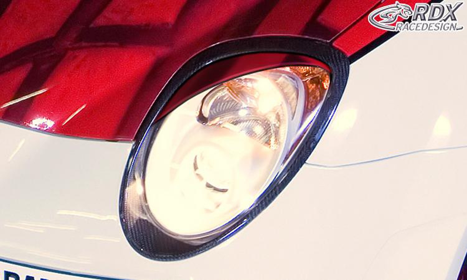Scheinwerferblenden Alfa-Romeo Mito (PU-ABS)