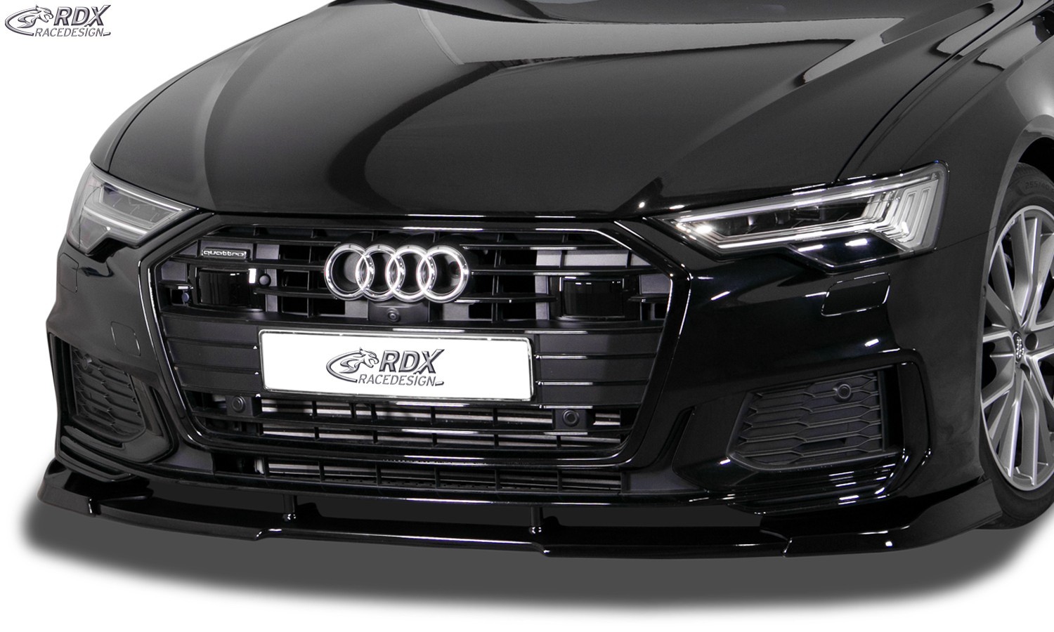VARIO-X Frontspoiler Audi A6-4K (C8) (2F) S-Line / S6 (passend an S-Line-  bzw. S6-Frontstossstange) Frontansatz, A6-C8 / 4K, AUDI