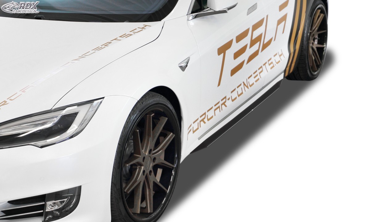 Seitenschweller Tesla S "Slim" (PU-ABS)