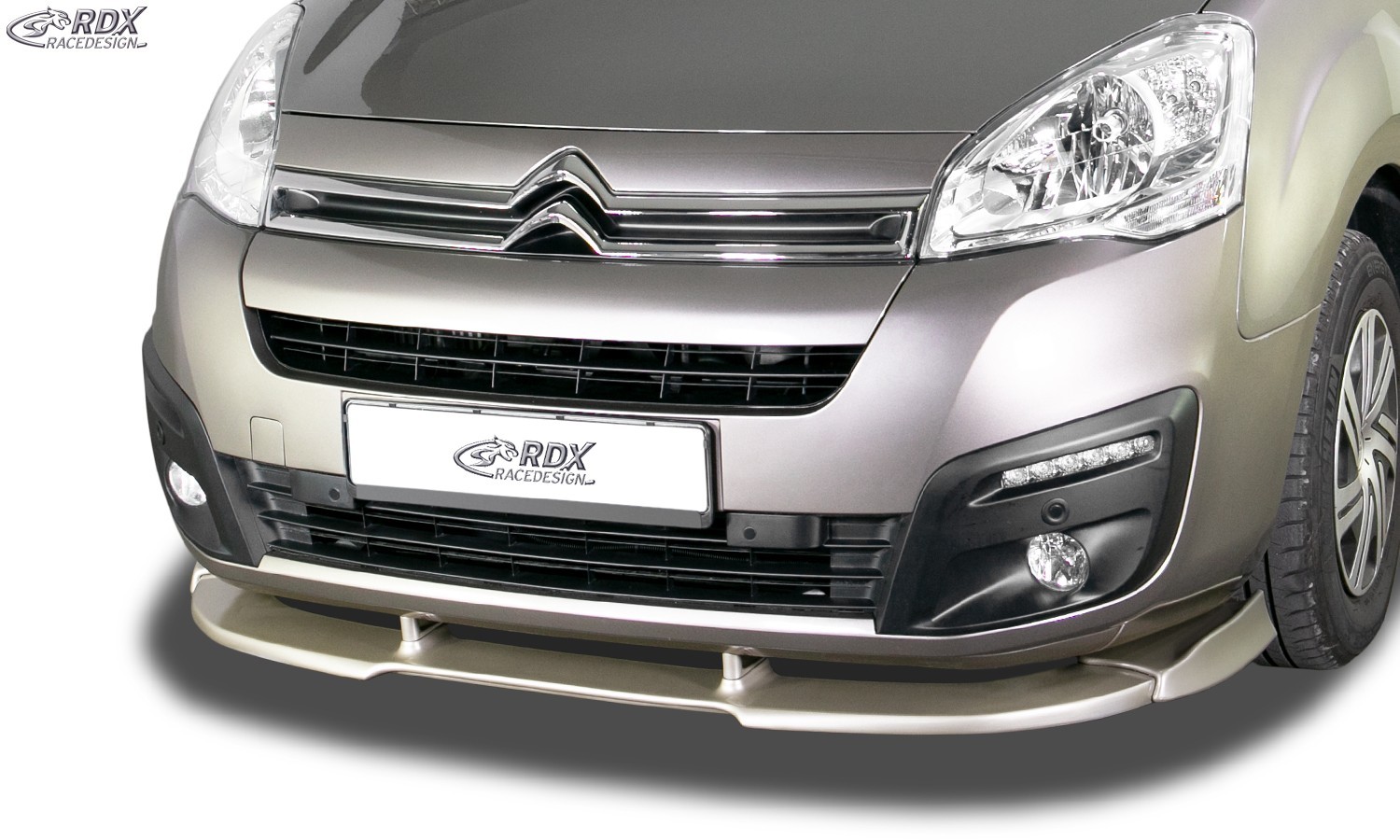 VARIO-X Frontspoiler Citroën Berlingo (2015-2018) (Typ 7) / Peugeot Partner (2015-2018) (Typ 7) Frontansatz