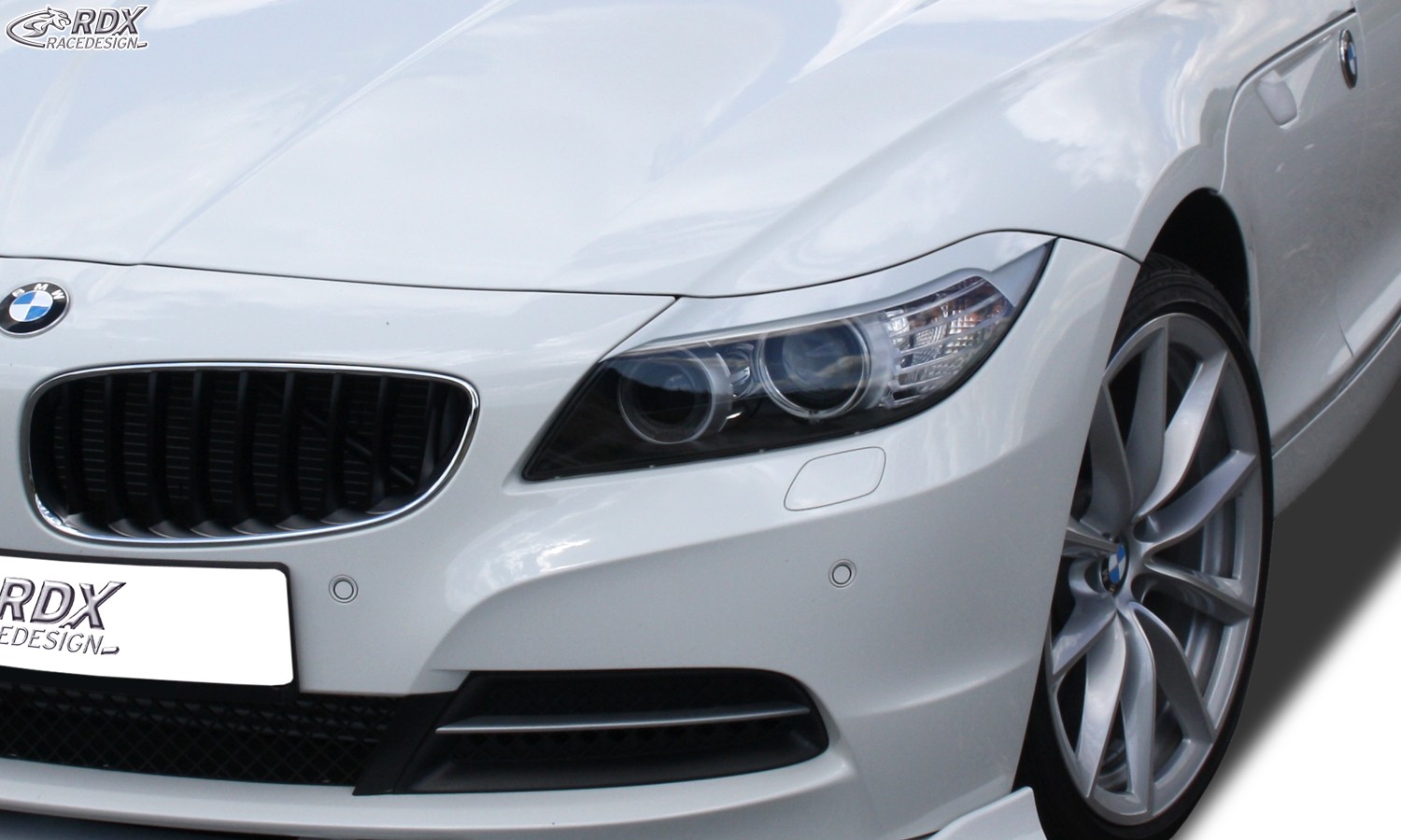 Scheinwerferblenden BMW Z4 E89 Facelift (2013-2016) & (auch 2009-2013) (mit CH-Eignungserklärung) (PU-ABS)