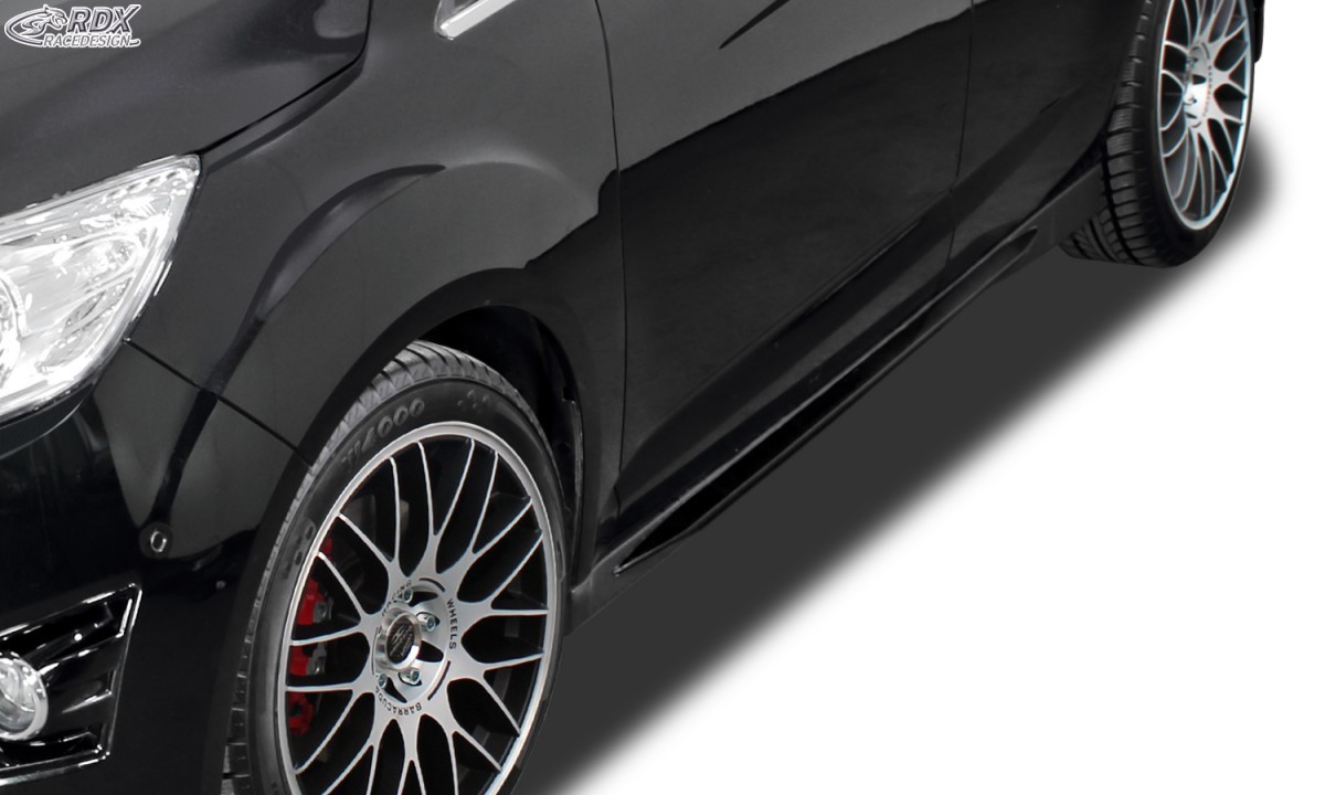Seitenschweller Ford C-Max & Grand C-Max (DXA) (bis 2015 & ab 2015) "Slim" (PU-ABS)