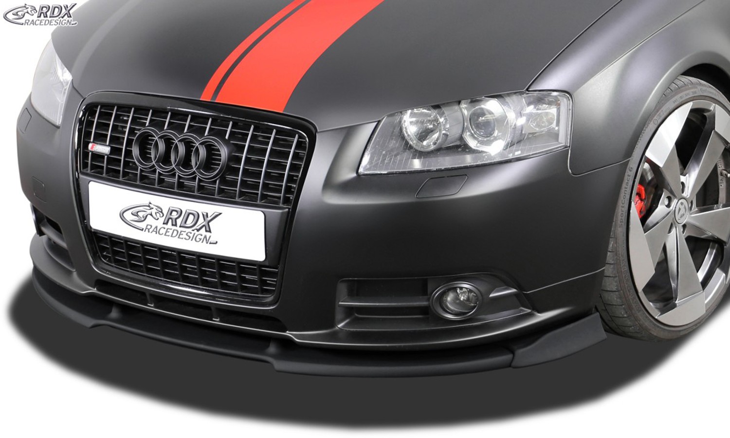 VARIO-X Frontspoiler Audi A3-8P S-Line & Sportback (mit S-Line Front) (2006-2008) Frontansatz