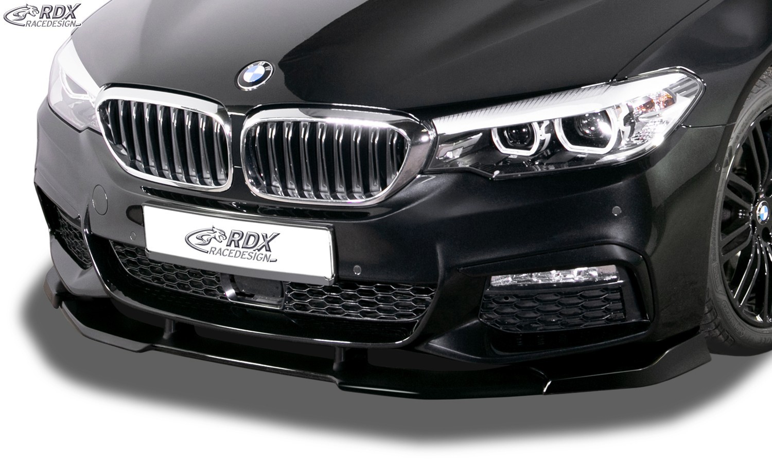 VARIO-X Frontspoiler BMW 5er (G30 / G31 / G38) (für M-Sport / M-Paket Frontlippe) Frontansatz