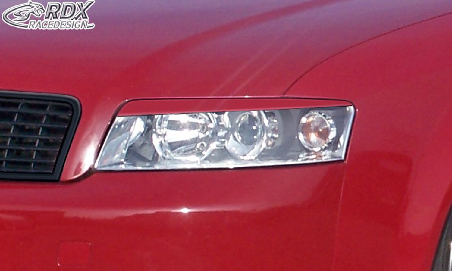 Scheinwerferblenden Audi A4-B6/8E (PU-ABS)