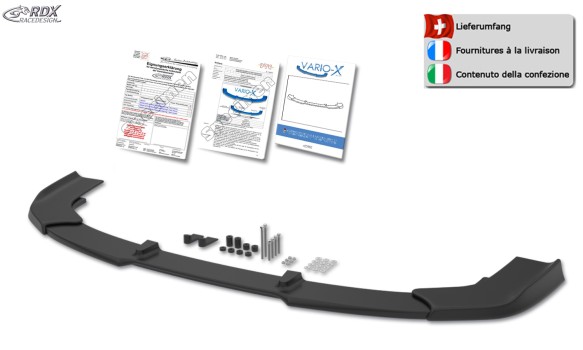 Vorschau: VARIO-X Frontspoiler Renault Trafic (JL) (2014-2021) & Nissan NV300 (J4) (2016-2021) & Opel Vivaro B (F7) (2014-2019) & Fiat Talento (FJL)... Vorschau: VARIO-X Frontspoiler Renault Trafic (JL) (2014-2021) & Nissan NV300 (J4) (2016-2021) & Opel Vivaro B (F7) (2014-2019) & Fiat Talento (FJL) (2016-2021) Frontansatz
