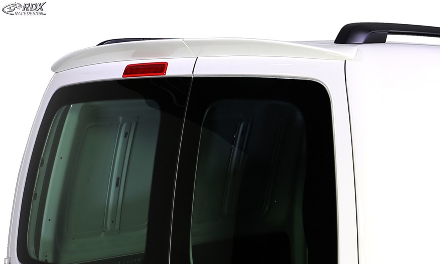 Dachspoiler VW Caddy (2K) (für alle Modelle 2003-2020) (mit geteilter Heckklappe / Flügeltüren) (PU-HS)