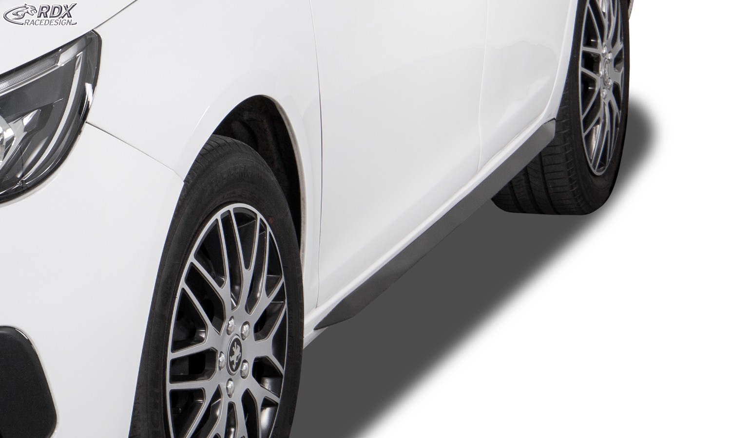 Seitenschweller Peugeot 308 (Typ L) (2013-2021) "Slim" (PU-ABS)