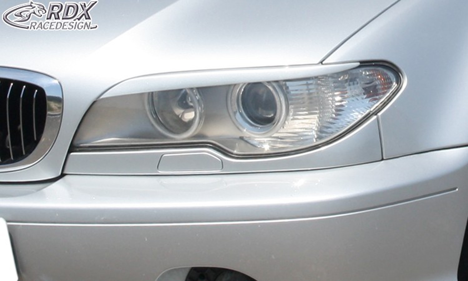 Scheinwerferblenden BMW 3er (E46) Coupé/Cabrio (ab 03 Facelift) (PU-ABS)