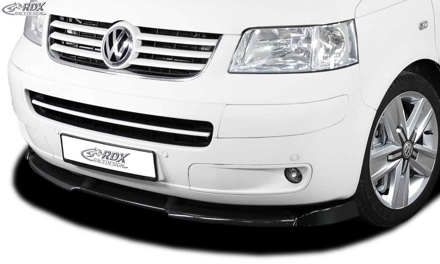 VARIO-X Frontspoiler VW T5 (bis 2009) (für werkseitig lackierte Stossstange wie Multivan usw.) Frontansatz