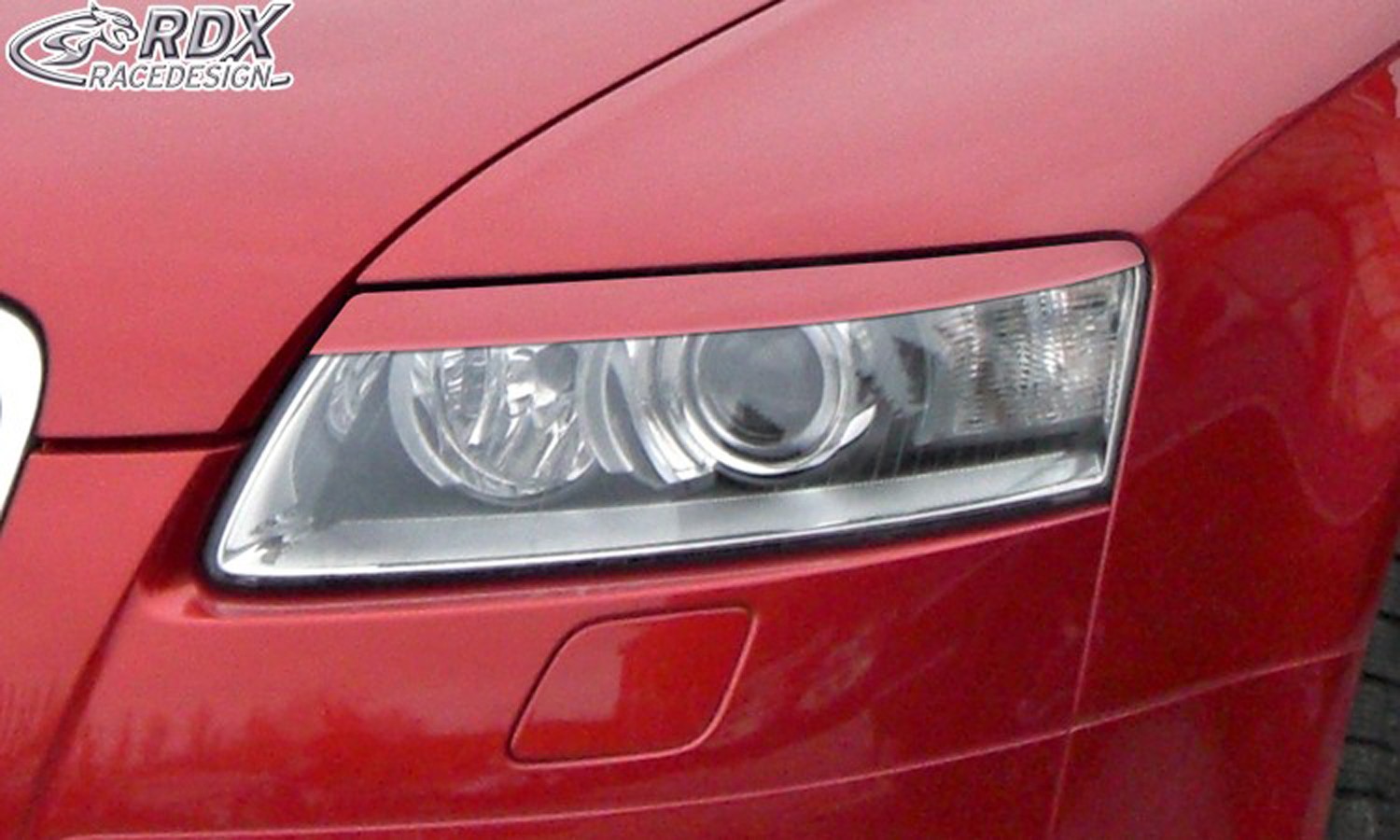 Scheinwerferblenden Audi A6-4F (bis 09/2008) (PU-ABS)