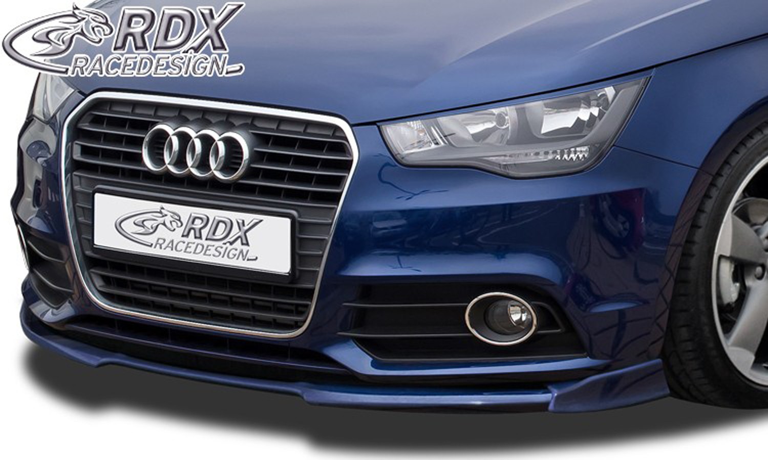 VARIO-X Frontspoiler Audi A1-8X & A1-8XA Sportback (bis 01/2015) (nicht für S-Line Frontstossstange) Frontansatz