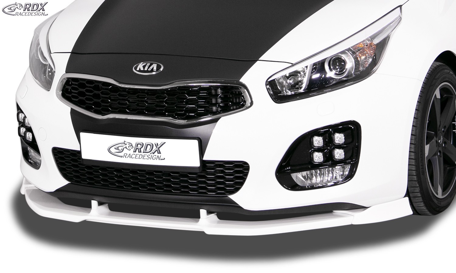 VARIO-X Frontspoiler Kia Cee'd (JD) & Kia Cee'd SW (JD) & Pro Cee'd GT & GT-Line (JD) (ab 2015) Frontansatz