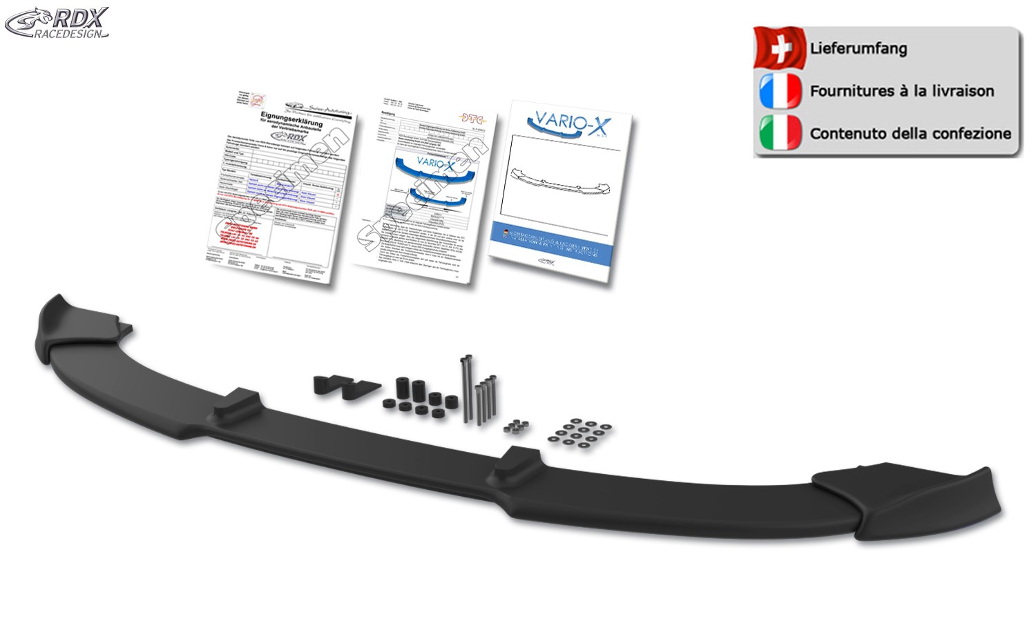 VARIO-X Frontspoiler Mazda RX8 Frontansatz