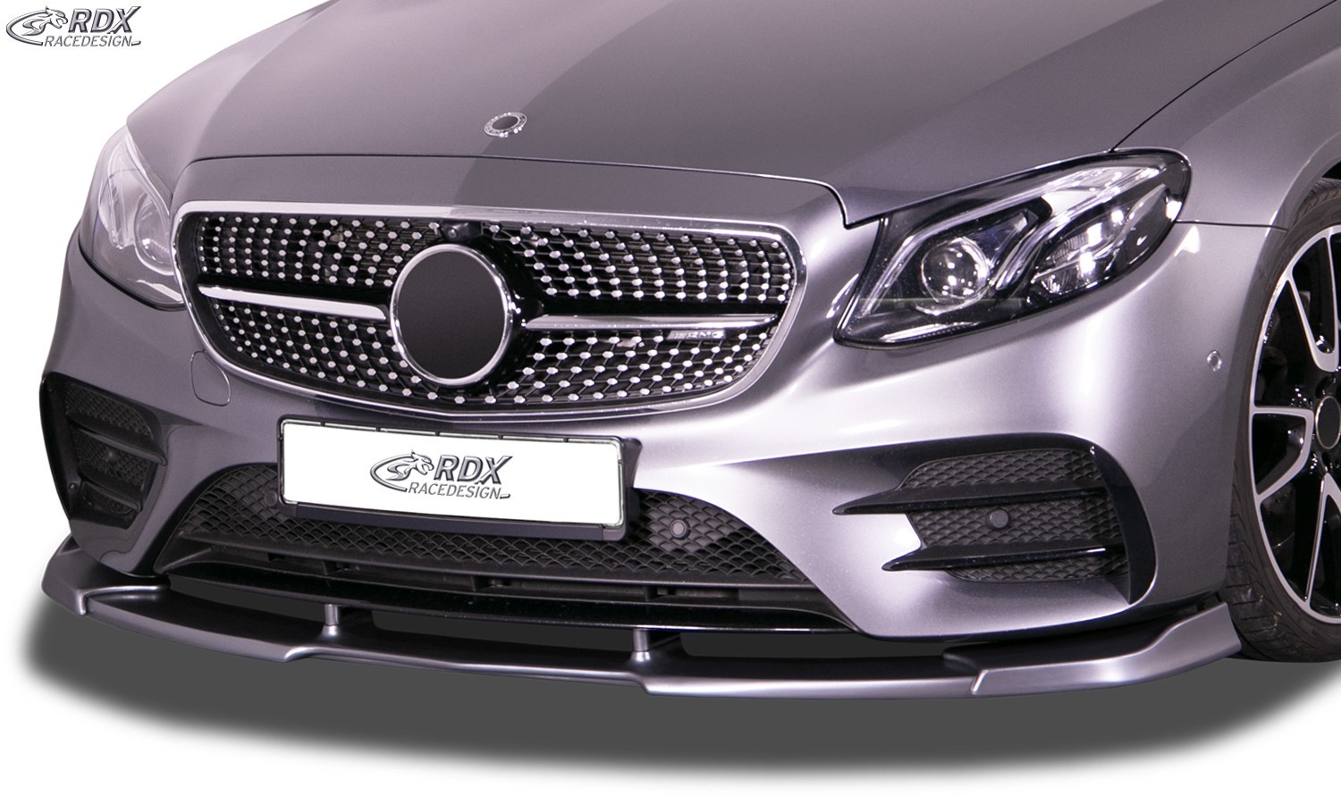 VARIO-X Frontspoiler Mercedes-Benz E-Klasse AMG-Line & E43 & E53 AMG (W213 / S213) (2016-2020) "Design 2" (Version 2)